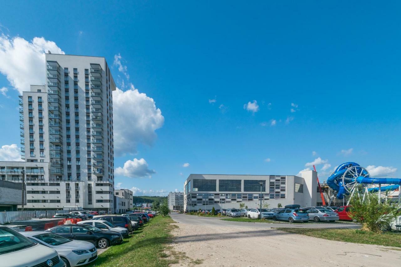 Apartament Aquatower Oliwia & Laura Rekin Reda Buitenkant foto